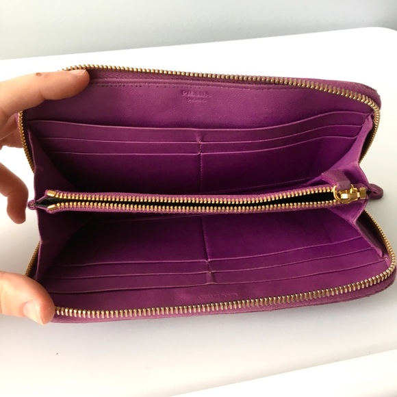 prada clutch wallet